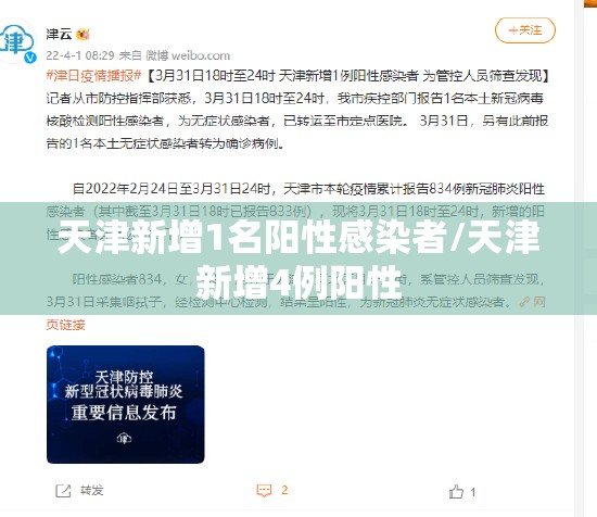 天津新增1名阳性感染者/天津新增4例阳性