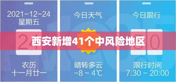 西安新增41个中风险地区（西安新增41个中风险地区是哪里）