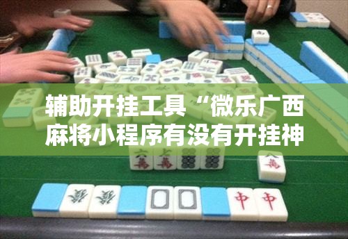 辅助开挂工具“微乐广西麻将小程序有没有开挂神器”开挂详细教程