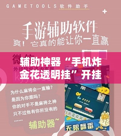 辅助神器“手机炸金花透明挂	”开挂辅助脚本+详细开挂安装教程