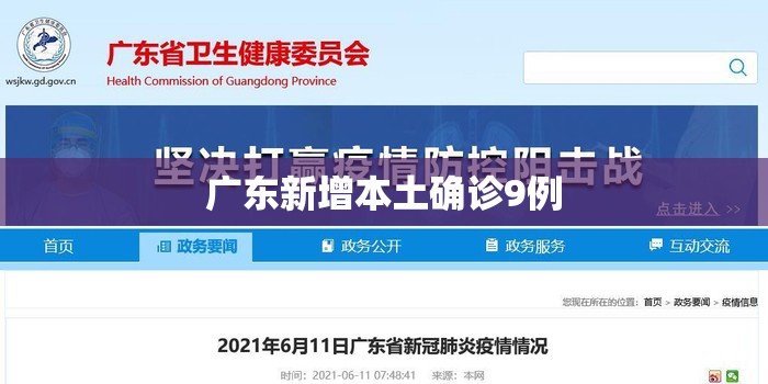 广东新增本土确诊9例/广东新增本土确诊9例病例