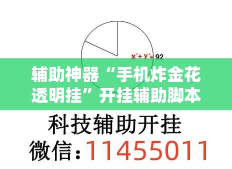 辅助神器“手机炸金花透明挂”开挂辅助脚本+详细开挂安装教程