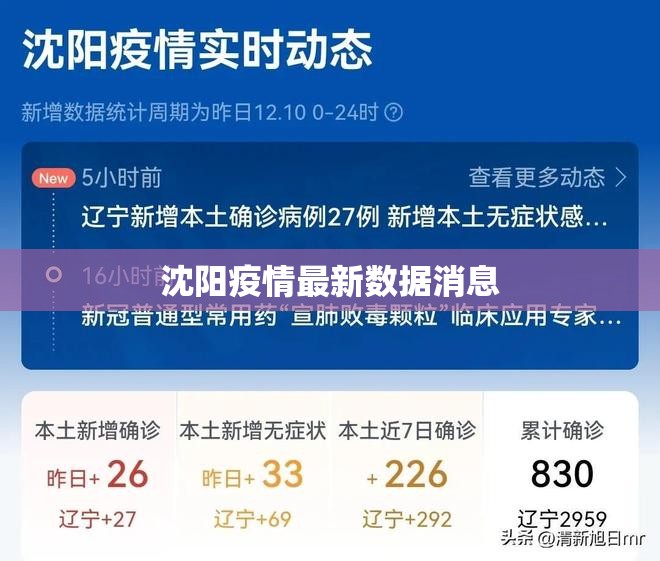 沈阳疫情最新数据消息:沈阳疫情最新消息新增病例