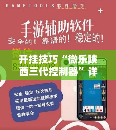 开挂技巧“微乐陕西三代控制器”详细开挂教程