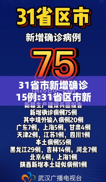 31省市新增确诊15例:31省区市新增确诊病例10例