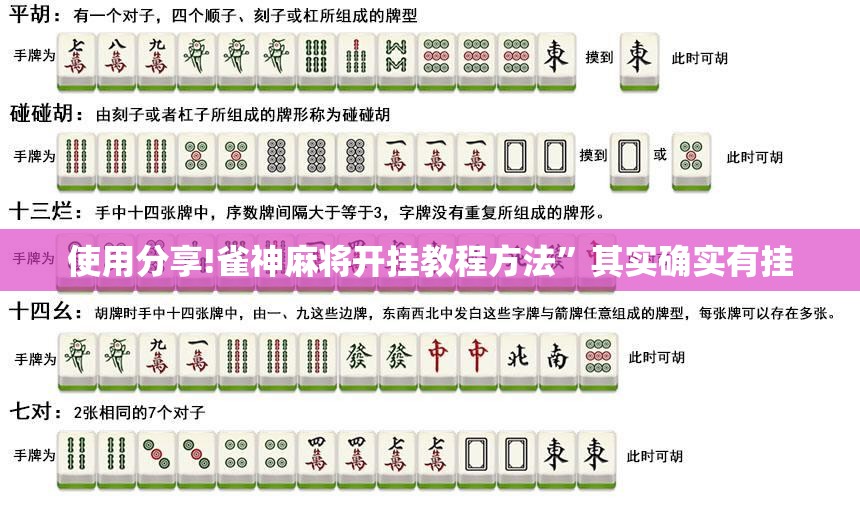 使用分享!雀神麻将开挂教程方法”其实确实有挂