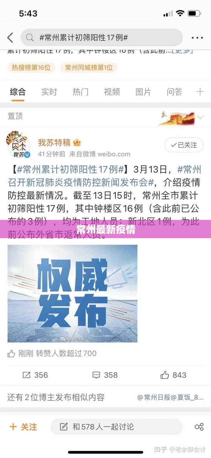 常州最新疫情(常州疫情最新数据) 常州最新疫情(常州疫情最新数据)