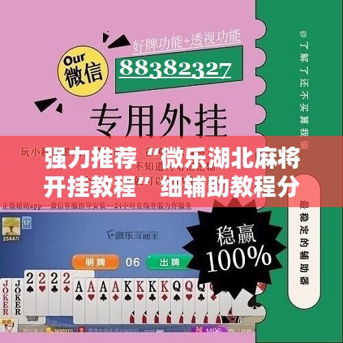 强力推荐“微乐湖北麻将开挂教程”细辅助教程分享