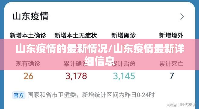 山东疫情的最新情况/山东疫情最新详细信息 山东疫情的最新情况/山东疫情最新详细信息
