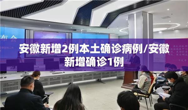 安徽新增2例本土确诊病例/安徽新增确诊1例