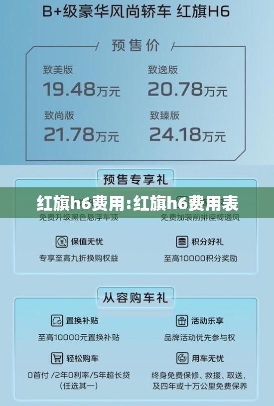 红旗h6费用:红旗h6费用表 红旗h6费用:红旗h6费用表