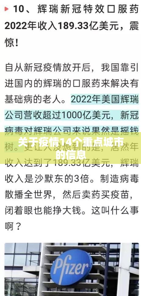 关于疫情14个重点城市的信息