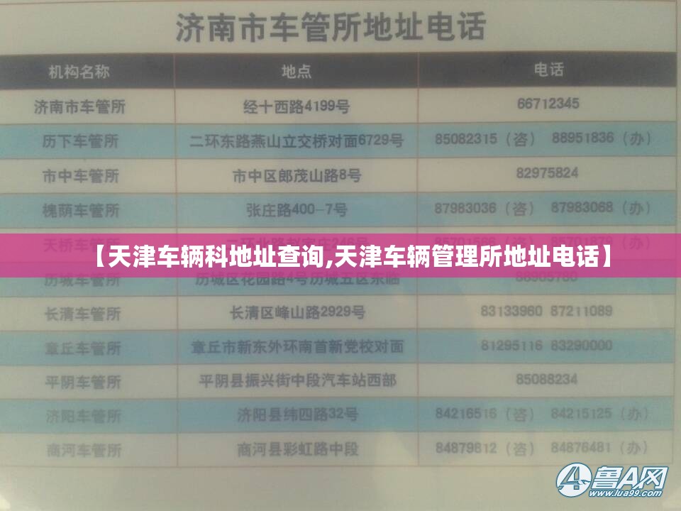 【天津车辆科地址查询,天津车辆管理所地址电话】 【天津车辆科地址查询,天津车辆管理所地址电话】