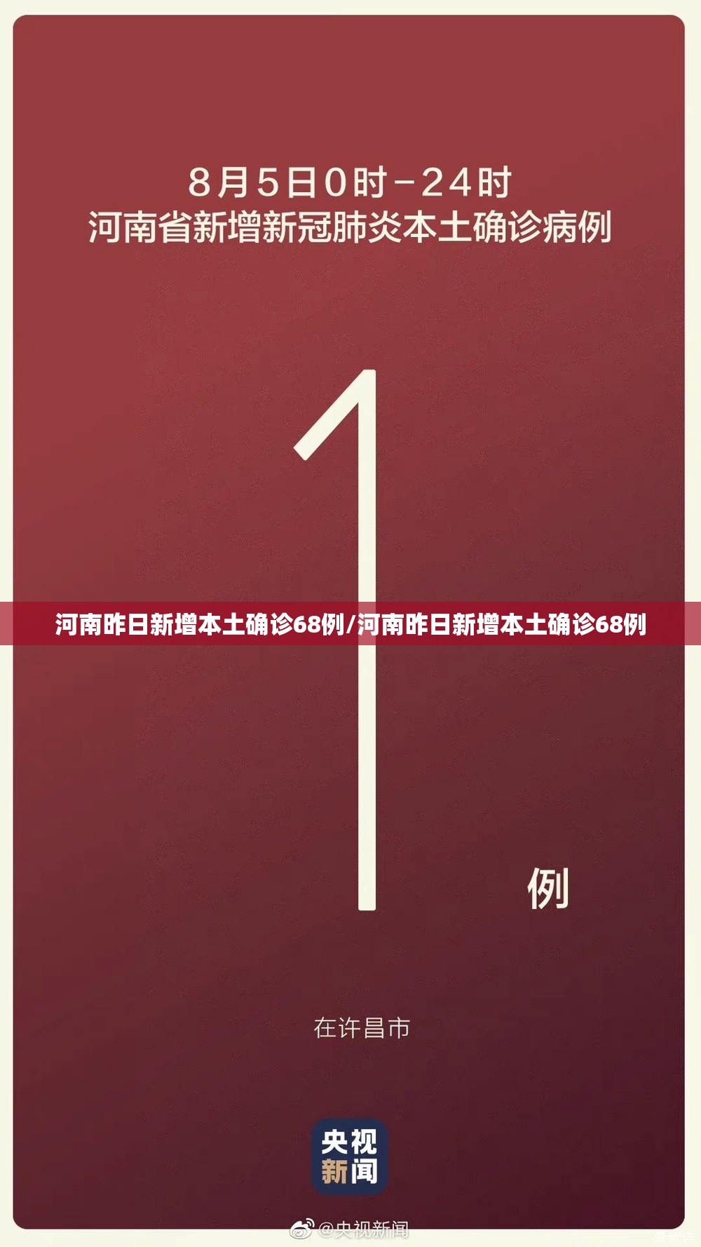河南昨日新增本土确诊68例/河南昨日新增本土确诊68例 河南昨日新增本土确诊68例/河南昨日新增本土确诊68例