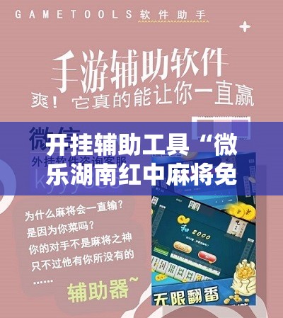 开挂辅助工具“微乐湖南红中麻将免费开挂”科技辅助神器手机版