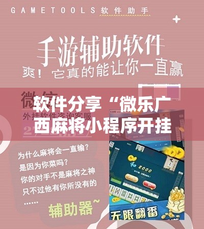 软件分享“微乐广西麻将小程序开挂神器版本软件”详细分享装挂步骤