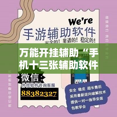 万能开挂辅助“手机十三张辅助软件下载”开挂辅助脚本+详细开挂安装教程