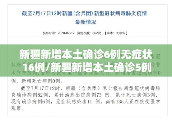 新疆新增本土确诊6例无症状16例/新疆新增本土确诊5例 新疆新增本土确诊6例无症状16例/新疆新增本土确诊5例