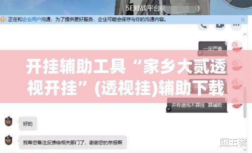 开挂辅助工具“家乡大贰透视开挂	”(透视挂)辅助下载教程
