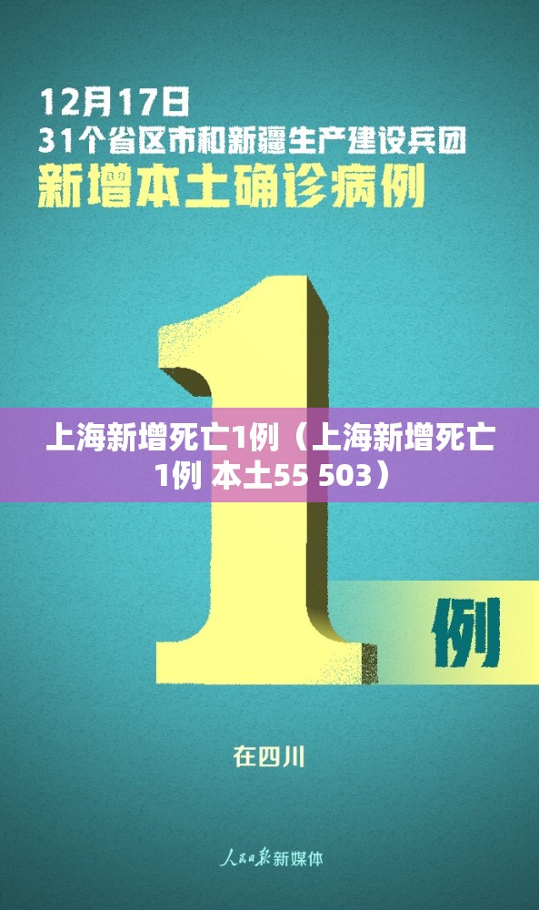 上海新增死亡1例(上海新增死亡1例 本土55 503) 上海新增死亡1例(上海新增死亡1例 本土55 503)