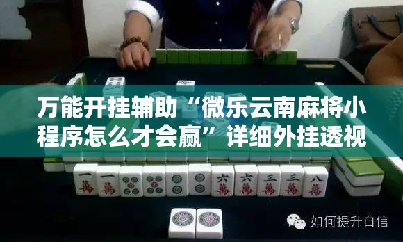 万能开挂辅助“微乐云南麻将小程序怎么才会赢	”详细外挂透视辅助软件教程