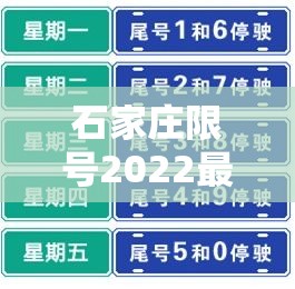 石家庄限号2022最新限号5月（石家庄限号2022最新限号5月1日）