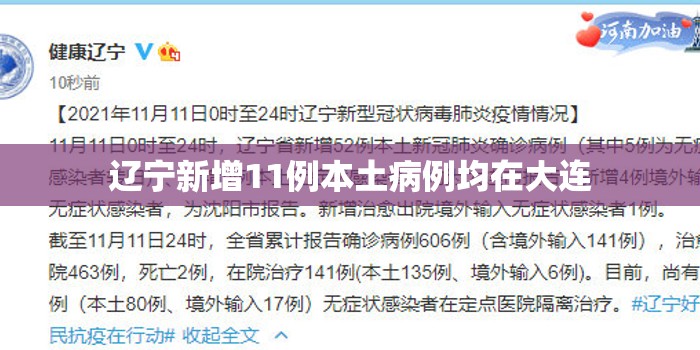辽宁新增11例本土病例均在大连（辽宁大连新增疫情最新消息今天）