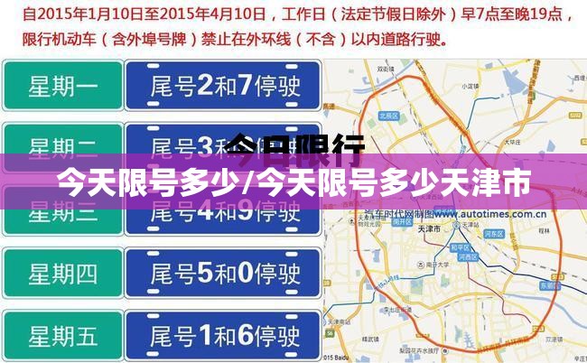 今天限号多少/今天限号多少天津市