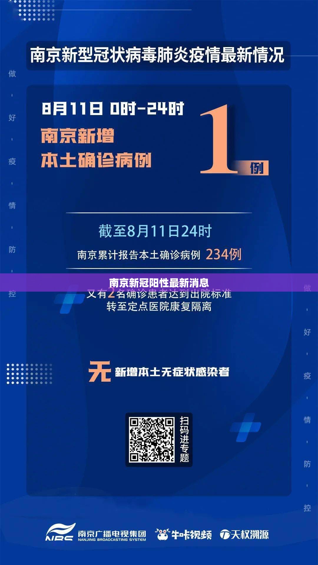 南京新冠阳性最新消息/南京新冠最新通报 南京新冠阳性最新消息/南京新冠最新通报