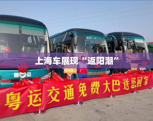 【上海车展现“返阳潮”/上海春运返乡】