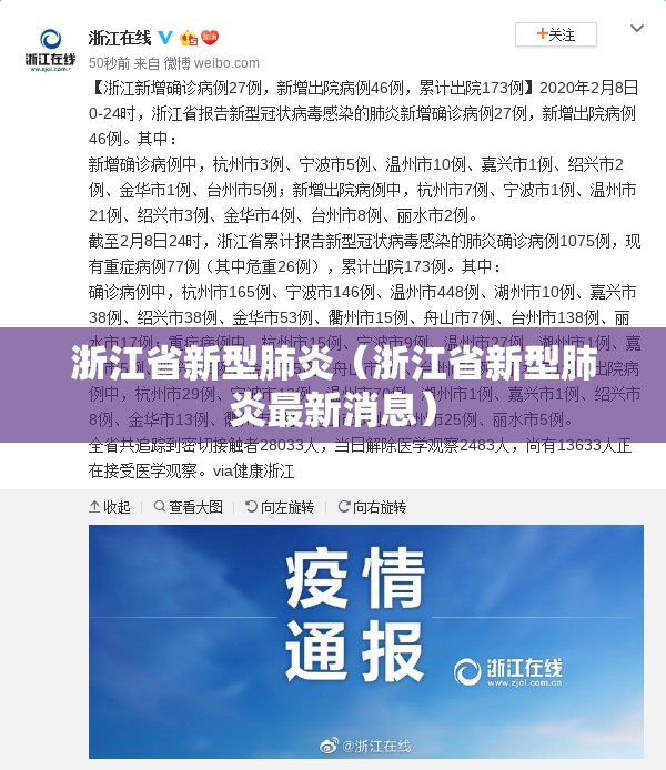 浙江省新型肺炎(浙江省新型肺炎最新消息) 浙江省新型肺炎(浙江省新型肺炎最新消息)
