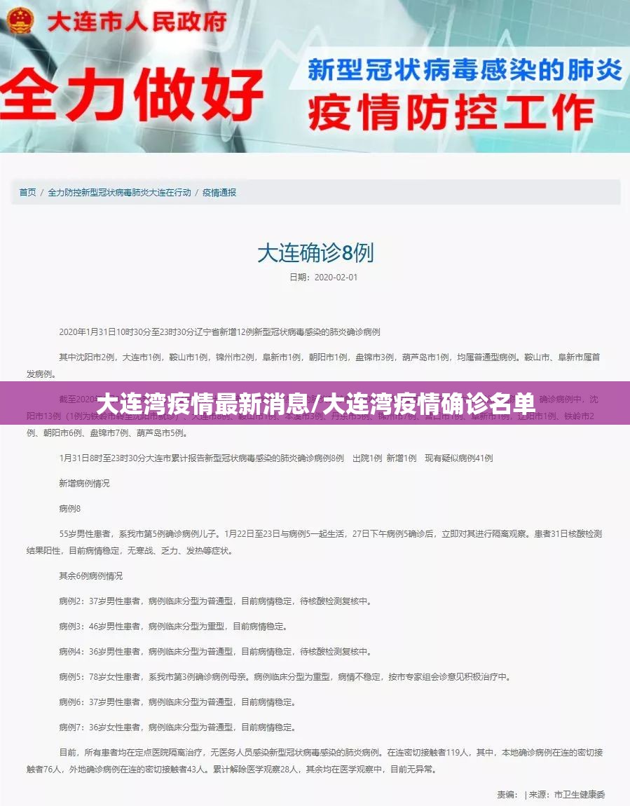 大连湾疫情最新消息/大连湾疫情确诊名单 大连湾疫情最新消息/大连湾疫情确诊名单