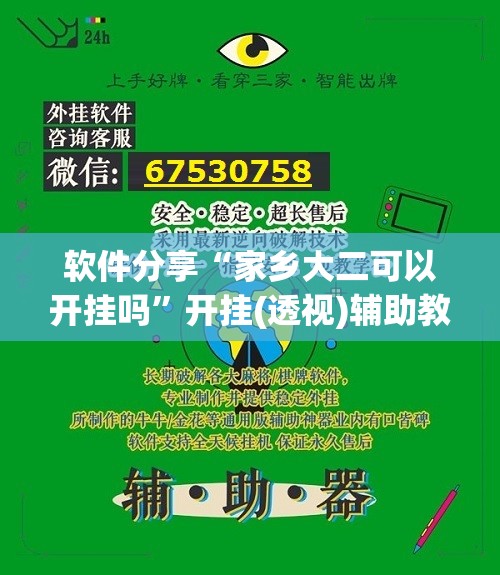 软件分享“家乡大二可以开挂吗”开挂(透视)辅助教程