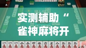 实测辅助“雀神麻将开挂器”(免费)开挂辅助教学(最新辅助开挂教程)