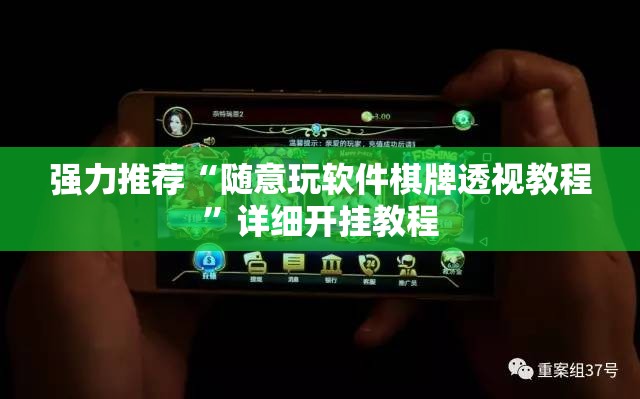 强力推荐“随意玩软件棋牌透视教程”详细开挂教程