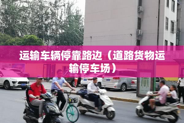 运输车辆停靠路边（道路货物运输停车场）