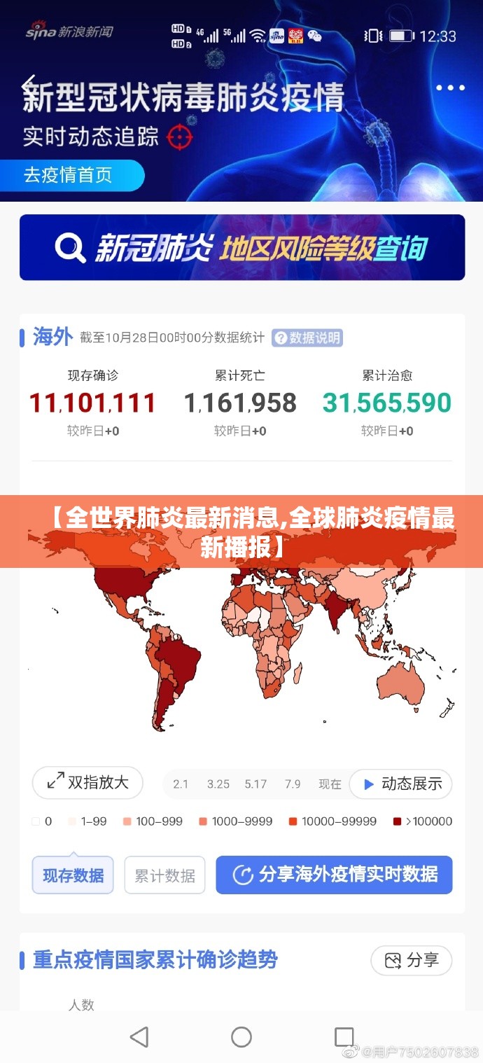 【全世界肺炎最新消息,全球肺炎疫情最新播报】