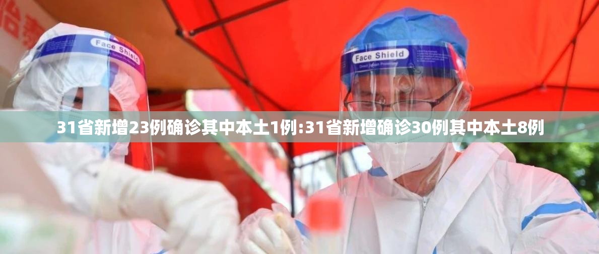 31省新增23例确诊其中本土1例:31省新增确诊30例其中本土8例