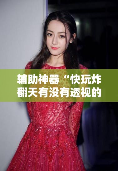 辅助神器“快玩炸翻天有没有透视的？”详细开挂教程