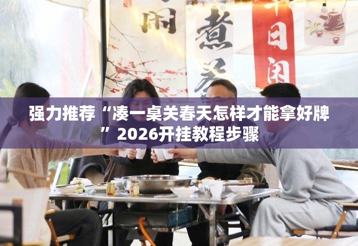强力推荐“凑一桌关春天怎样才能拿好牌”2026开挂教程步骤