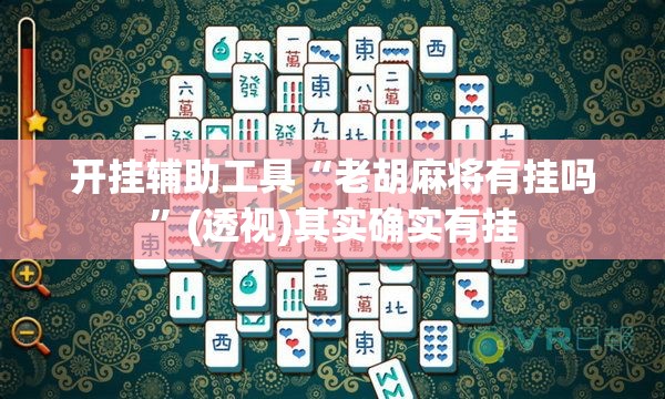 开挂辅助工具“老胡麻将有挂吗”(透视)其实确实有挂