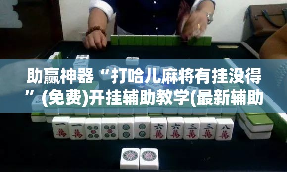 助赢神器“打哈儿麻将有挂没得	”(免费)开挂辅助教学(最新辅助开挂教程)