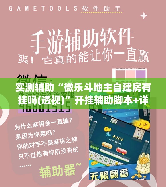 实测辅助“微乐斗地主自建房有挂吗(透视)”开挂辅助脚本+详细开挂安装教程