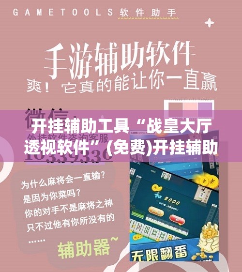 开挂辅助工具“战皇大厅透视软件”(免费)开挂辅助教学(最新辅助开挂教程)