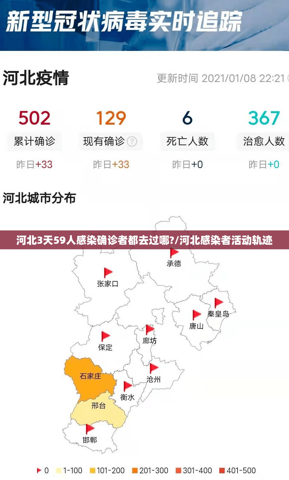 河北3天59人感染确诊者都去过哪?/河北感染者活动轨迹