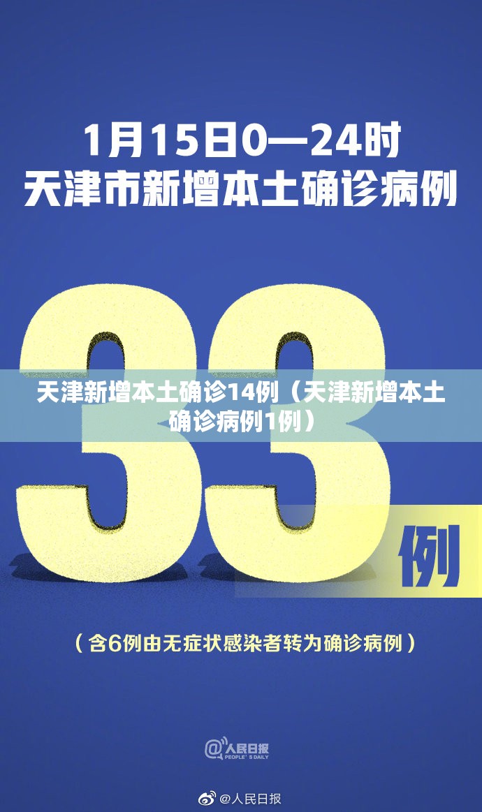 天津新增本土确诊14例（天津新增本土确诊病例1例）