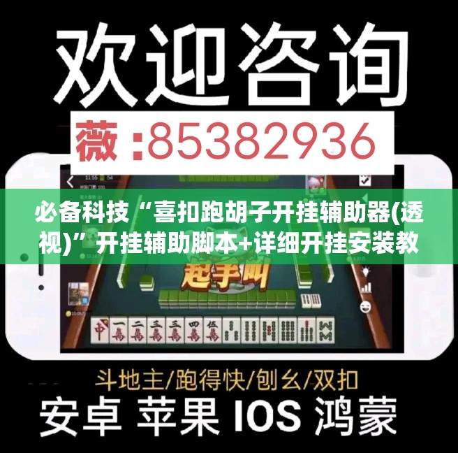 必备科技“喜扣跑胡子开挂辅助器(透视)”开挂辅助脚本+详细开挂安装教程