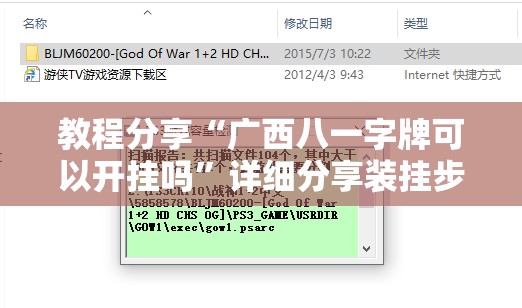 教程分享“广西八一字牌可以开挂吗”详细分享装挂步骤