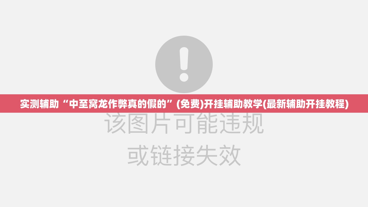 实测辅助“中至窝龙作弊真的假的”(免费)开挂辅助教学(最新辅助开挂教程)
