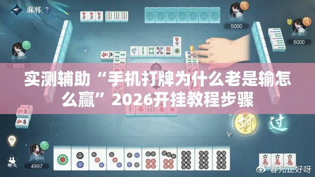 实测辅助“手机打牌为什么老是输怎么赢”2026开挂教程步骤